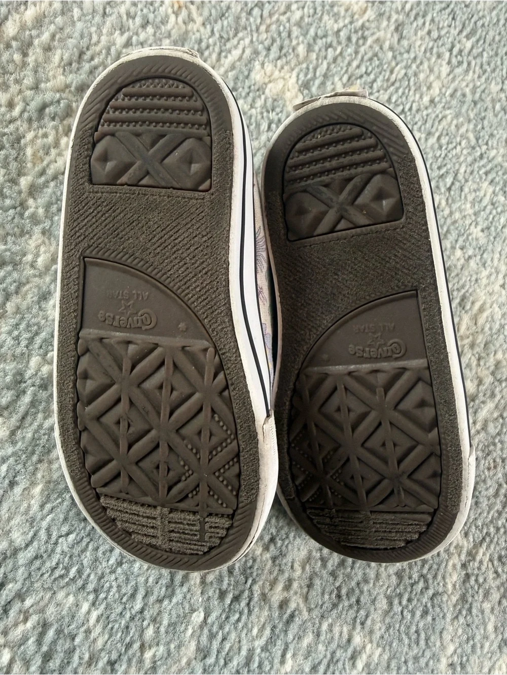 Converse print foxing